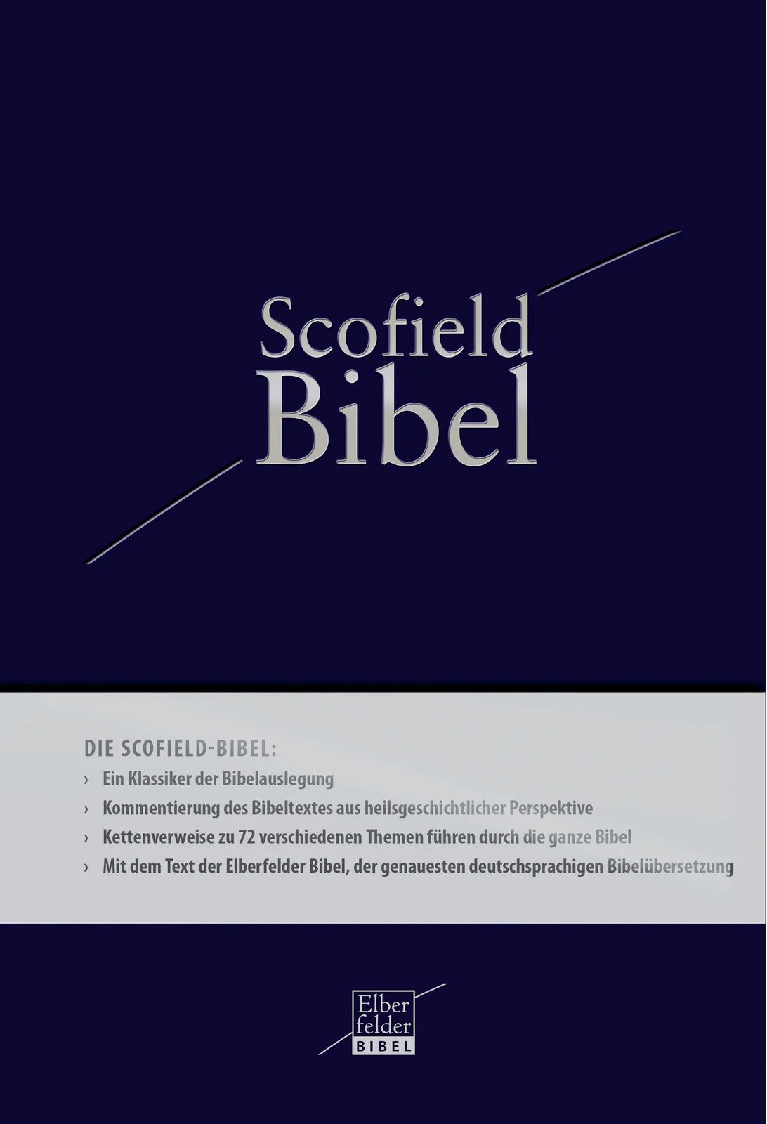 Bibeln - Scofield-Bibel - revidierte Elberfelder - Kunstleder