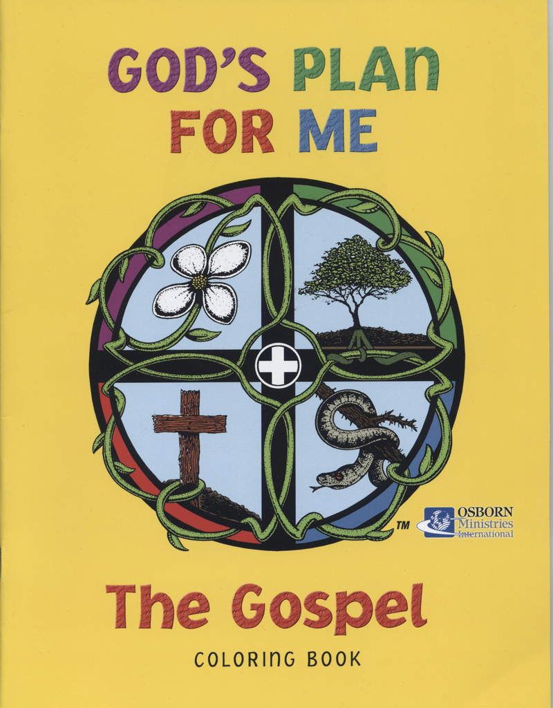 LaDonna Osborn: God´s Plan for me - The Gospel (Colouring Book)
